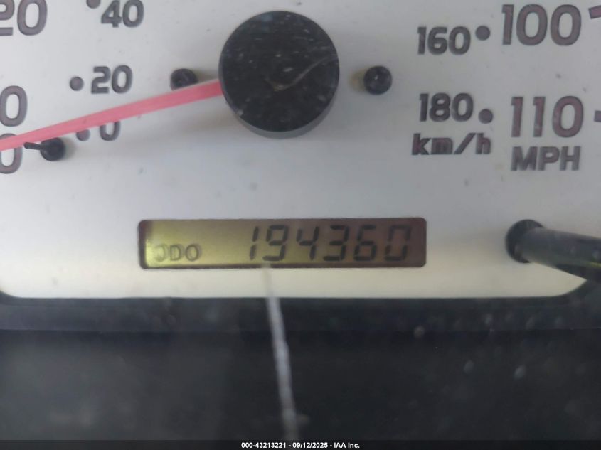 2002 Toyota Tacoma Prerunner V6 VIN: 5TESN92N72Z046001 Lot: 43213221