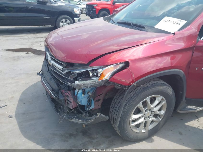 2020 Chevrolet Traverse Fwd Lt Cloth VIN: 1GNERGKW5LJ280851 Lot: 43213266