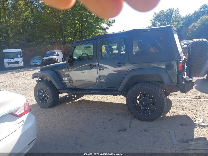 2008 Jeep Wrangler Unlimited X VIN: 1J4GA39168L599225 Lot: 43213276