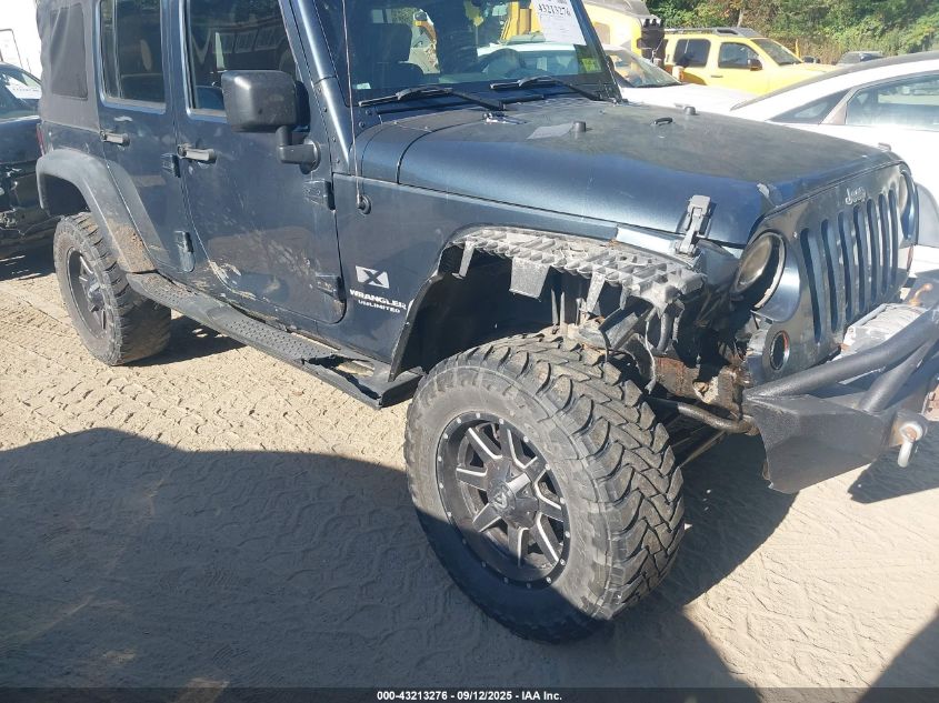 2008 Jeep Wrangler Unlimited X VIN: 1J4GA39168L599225 Lot: 43213276