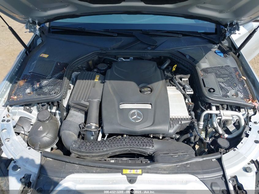 2017 Mercedes-Benz C 300 4Matic VIN: WDDWF4KB0HR216975 Lot: 43213289