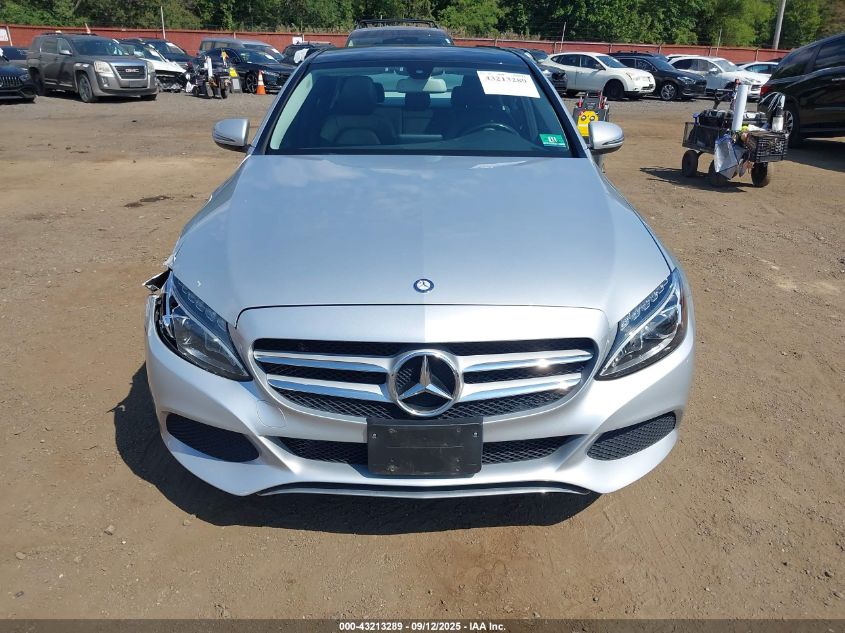 2017 Mercedes-Benz C 300 4Matic VIN: WDDWF4KB0HR216975 Lot: 43213289