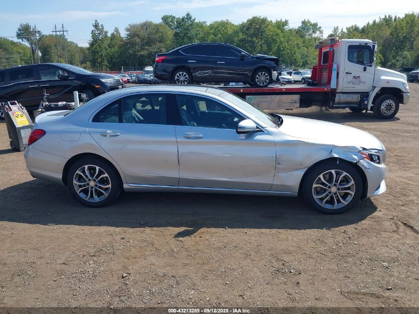 2017 Mercedes-Benz C 300 4Matic VIN: WDDWF4KB0HR216975 Lot: 43213289