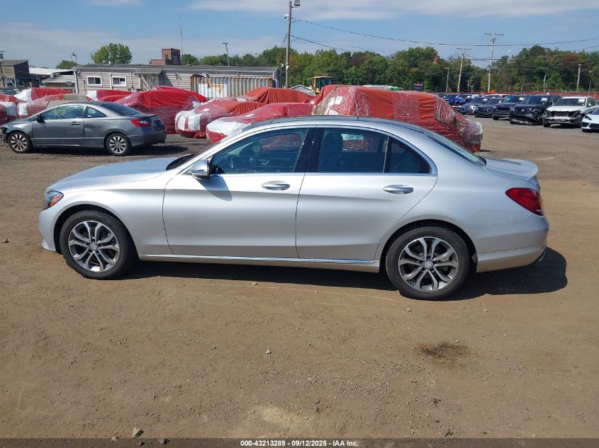 2017 Mercedes-Benz C 300 4Matic VIN: WDDWF4KB0HR216975 Lot: 43213289