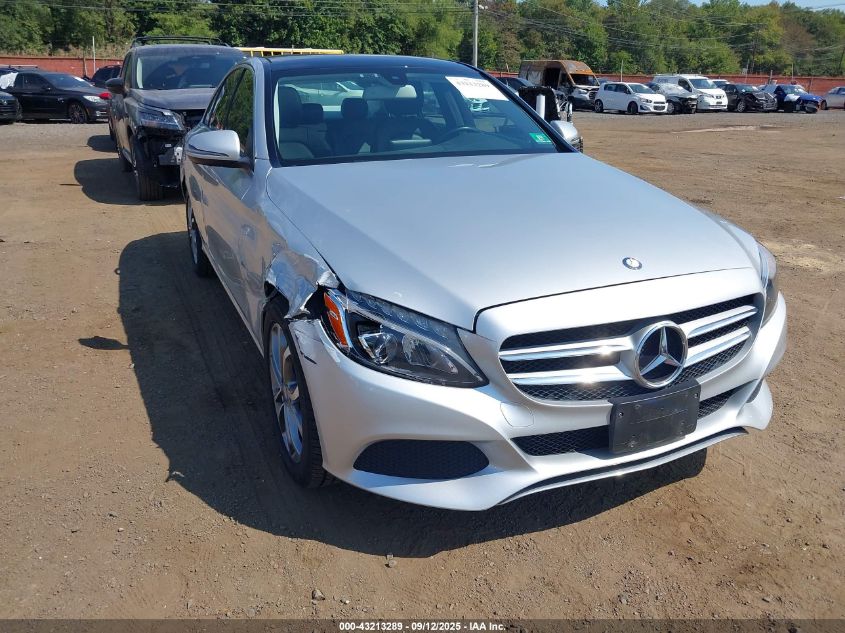 2017 Mercedes-Benz C 300 4Matic VIN: WDDWF4KB0HR216975 Lot: 43213289