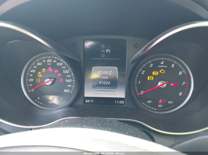 2017 Mercedes-Benz C 300 4Matic VIN: WDDWF4KB0HR216975 Lot: 43213289