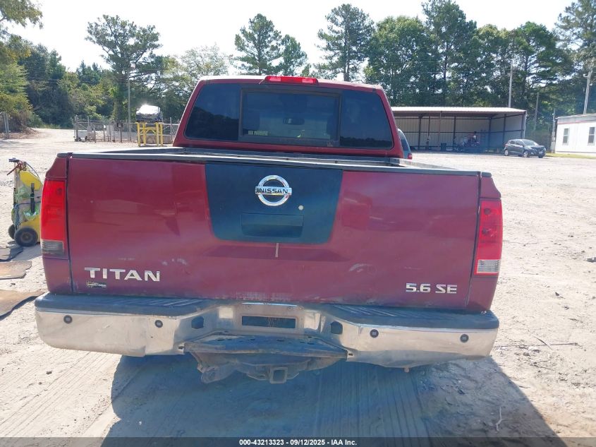 2008 Nissan Titan Se VIN: 1N6AA07C38N325884 Lot: 43213323