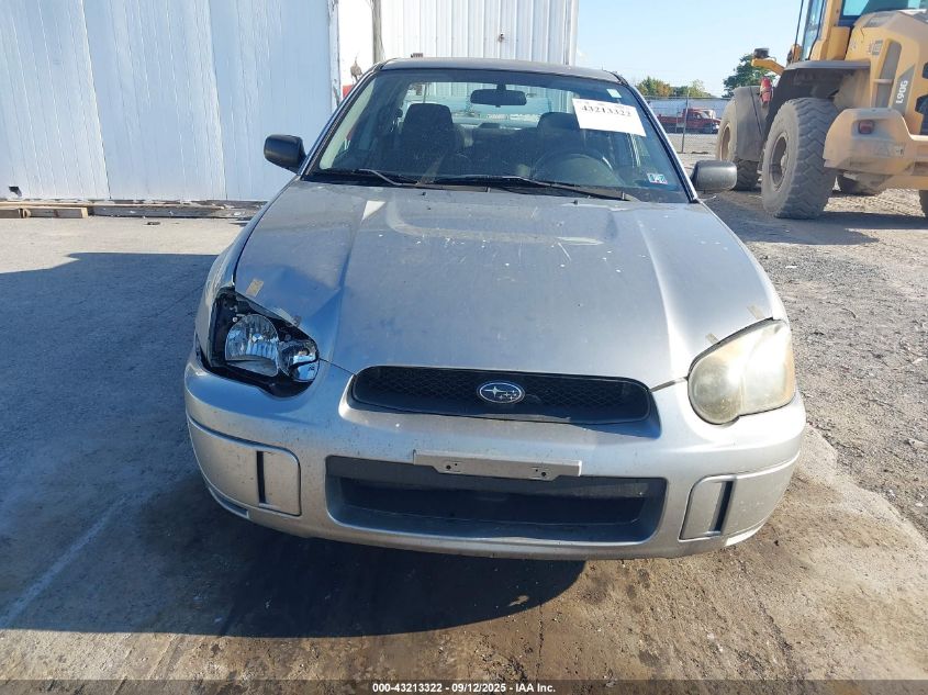 2005 Subaru Impreza 2.5Rs VIN: JF1GD67555H523519 Lot: 43213322