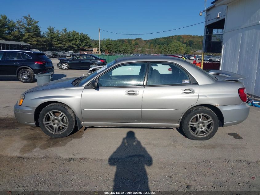 2005 Subaru Impreza 2.5Rs VIN: JF1GD67555H523519 Lot: 43213322
