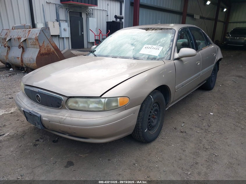 2001 Buick Century Custom beige sedan gasoline 2G4WS52J311120500 photo #3