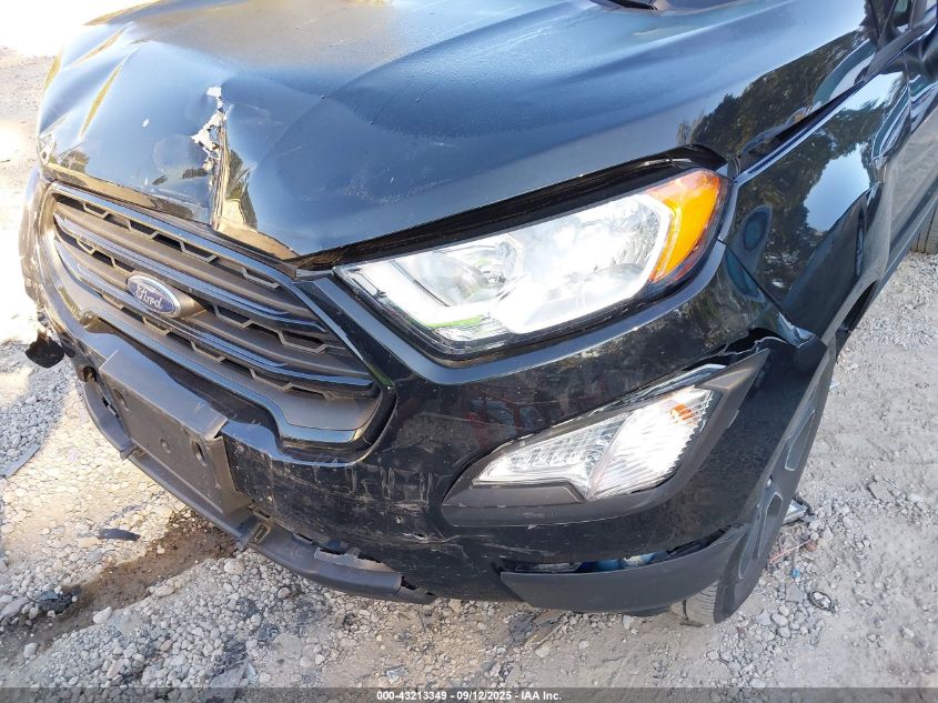 2022 Ford Ecosport S VIN: MAJ6S3FLXNC461158 Lot: 43435557
