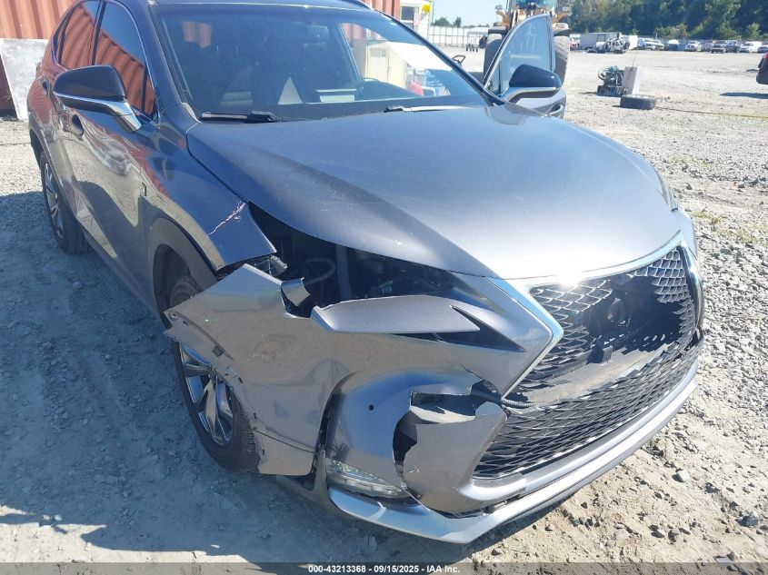 2015 Lexus Nx 200T F Sport VIN: JTJYARBZ4F2008435 Lot: 43213368