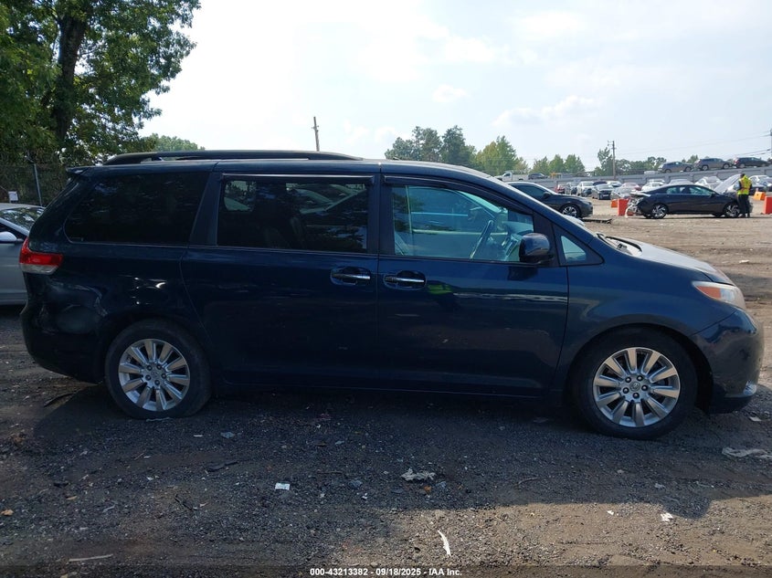 2012 Toyota Sienna Limited 7 Passenger VIN: 5TDDK3DC1CS032510 Lot: 43213382