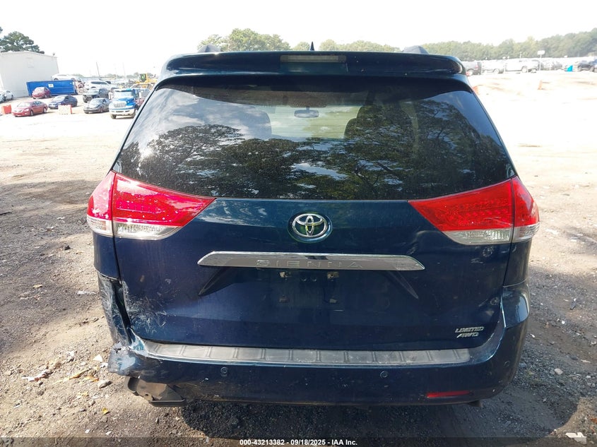 2012 Toyota Sienna Limited 7 Passenger VIN: 5TDDK3DC1CS032510 Lot: 43213382