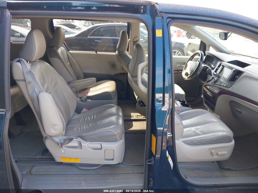 2012 Toyota Sienna Limited 7 Passenger VIN: 5TDDK3DC1CS032510 Lot: 43213382