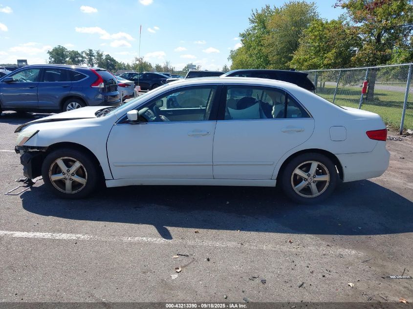 2005 Honda Accord 2.4 Ex VIN: 1HGCM56765A043635 Lot: 43213390