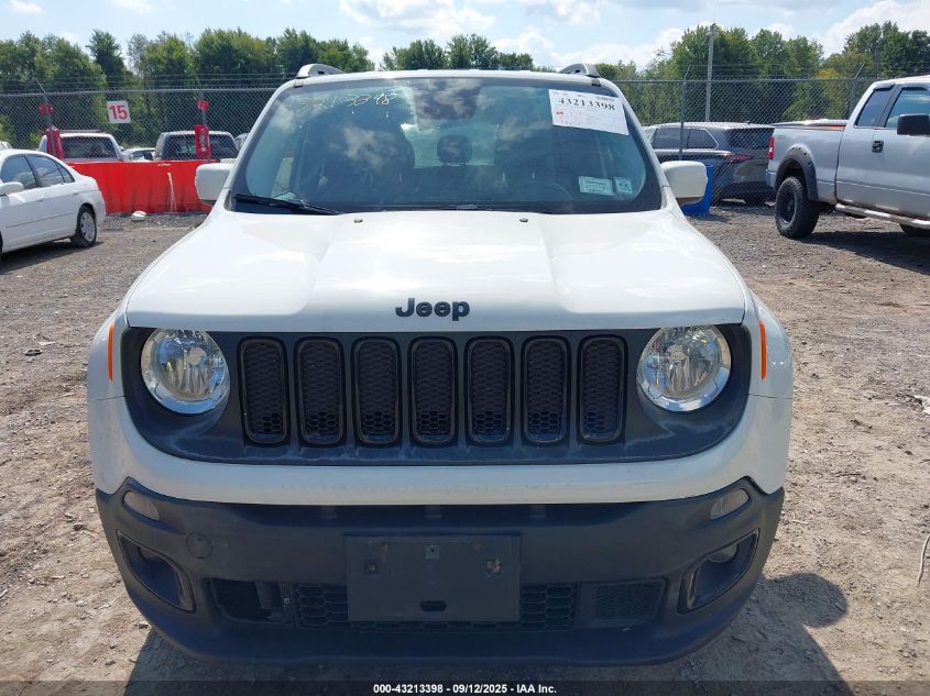 2017 Jeep Renegade Altitude 4X4 VIN: ZACCJBBB6HPF37451 Lot: 43213398
