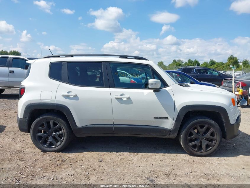 2017 Jeep Renegade Altitude 4X4 VIN: ZACCJBBB6HPF37451 Lot: 43213398