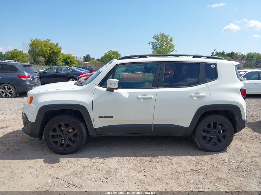 2017 Jeep Renegade Altitude 4X4 VIN: ZACCJBBB6HPF37451 Lot: 43213398