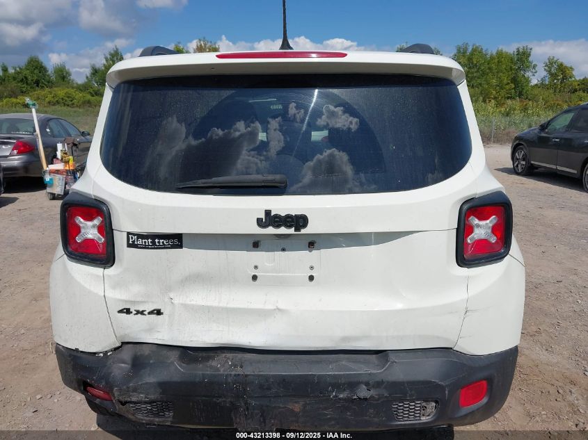 2017 Jeep Renegade Altitude 4X4 VIN: ZACCJBBB6HPF37451 Lot: 43213398