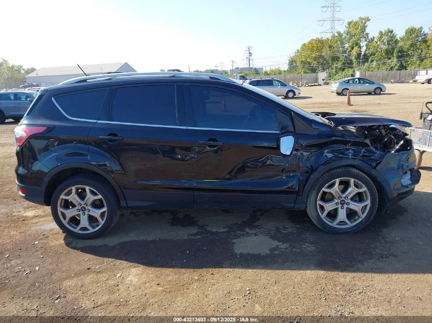 2018 Ford Escape Titanium VIN: 1FMCU0J91JUA20004 Lot: 43213403