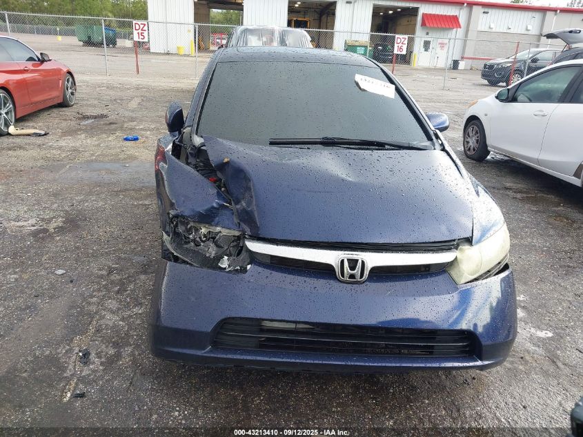 2008 Honda Civic Ex VIN: 1HGFA16818L079572 Lot: 43213410