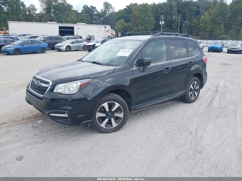 Vin: jf2sjajc3hh489142, lot: 43707971, subaru forester 2.5i limited 20172