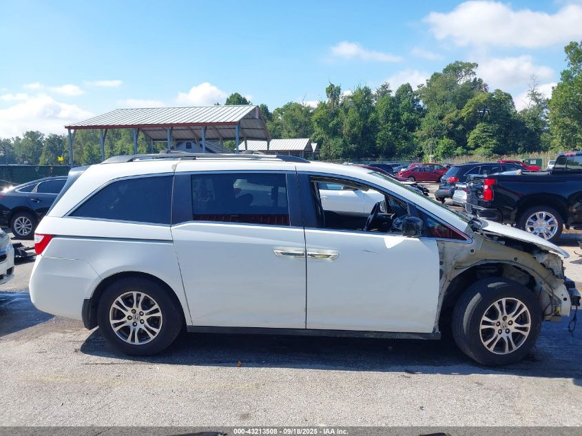 2011 Honda Odyssey Ex-L VIN: 5FNRL5H68BB070516 Lot: 43213508