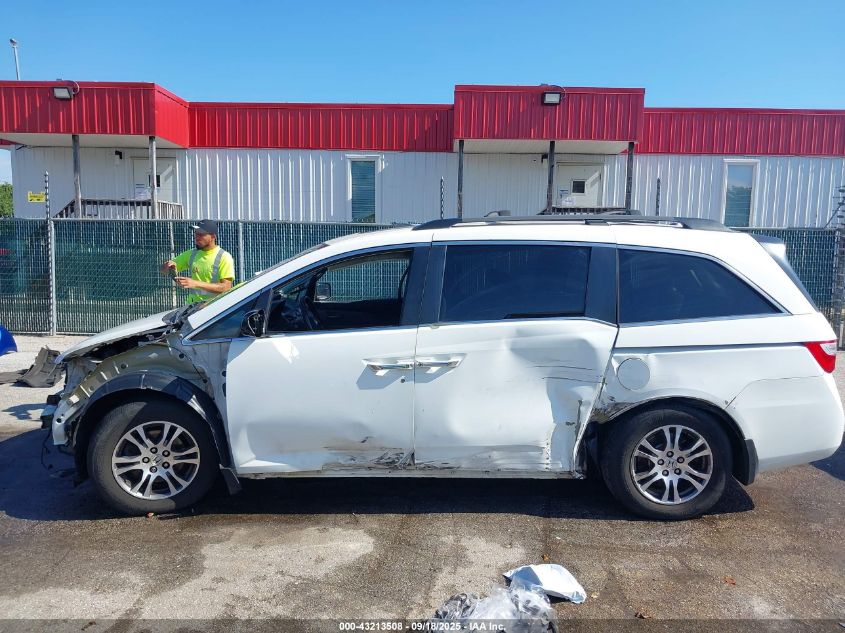 2011 Honda Odyssey Ex-L VIN: 5FNRL5H68BB070516 Lot: 43213508