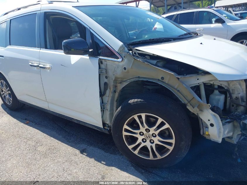 2011 Honda Odyssey Ex-L VIN: 5FNRL5H68BB070516 Lot: 43213508