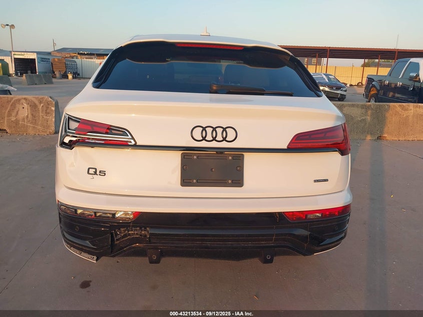 2024 Audi Q5 Sportback Premium Plus 45 Tfsi S Line Quattro S Tronic VIN: WA15AAFY1R2028617 Lot: 43213534