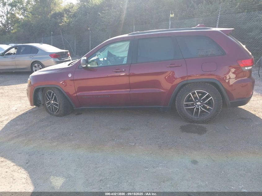 2018 Jeep Grand Cherokee Trailhawk 4X4 VIN: 1C4RJFLG6JC221649 Lot: 43213556