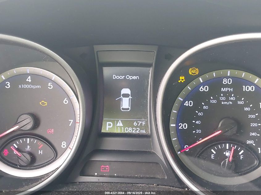 2014 Hyundai Santa Fe Gls VIN: KM8SM4HF3EU076305 Lot: 43213584