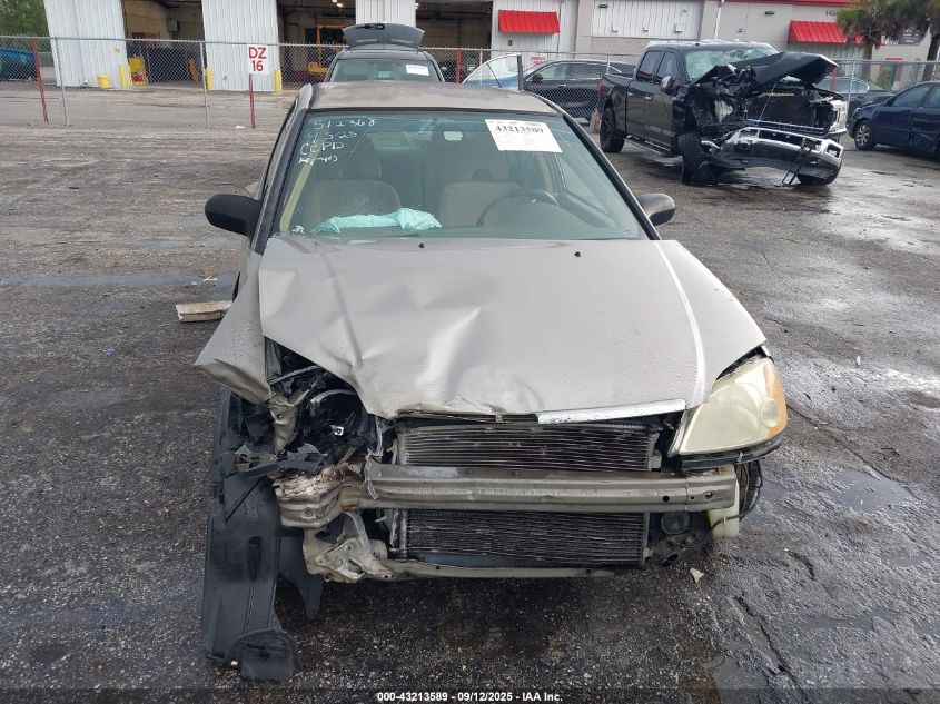 2003 Honda Civic Lx VIN: 2HGES16543H512368 Lot: 43213589