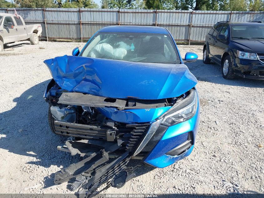 2022 Nissan Sentra Sv Xtronic Cvt VIN: 3N1AB8CV5NY238933 Lot: 43213593