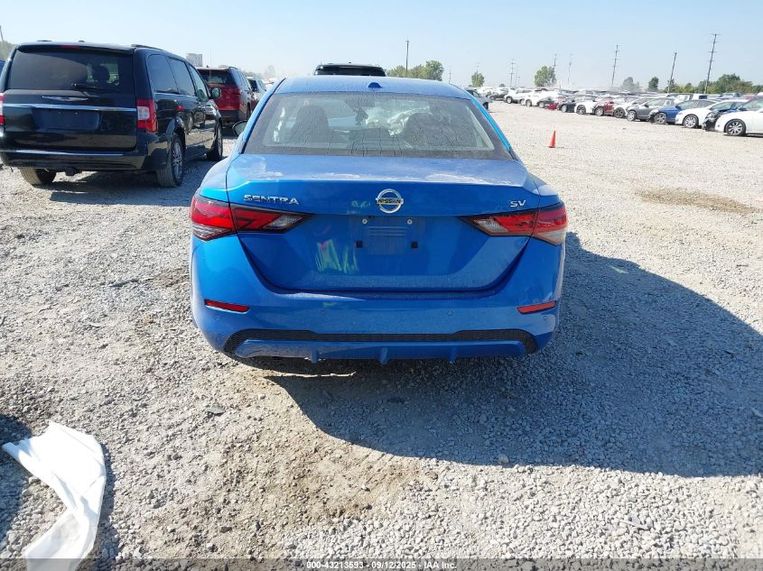 2022 Nissan Sentra Sv Xtronic Cvt VIN: 3N1AB8CV5NY238933 Lot: 43213593