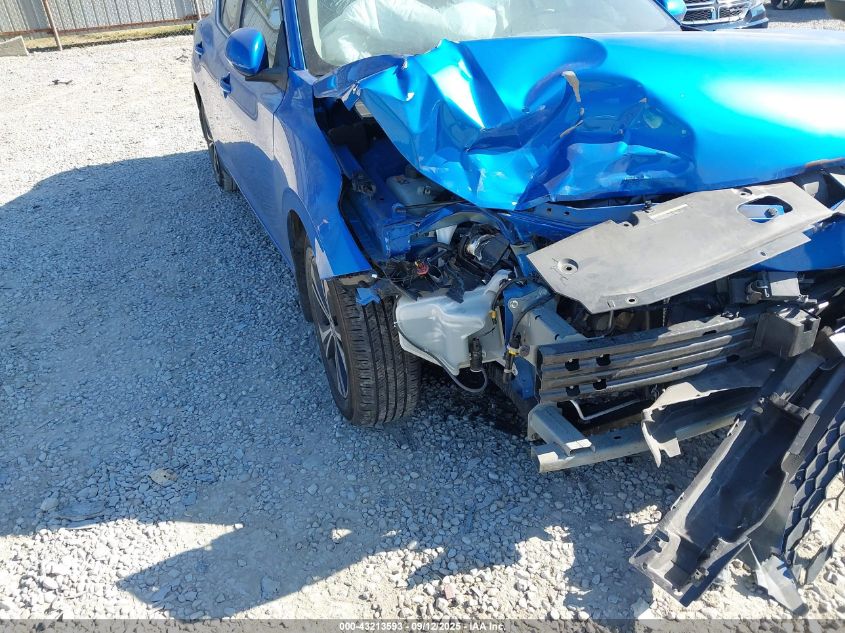 2022 Nissan Sentra Sv Xtronic Cvt VIN: 3N1AB8CV5NY238933 Lot: 43213593