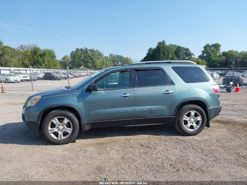 2009 GMC Acadia Sle-1 VIN: 1GKEV13D59J155196 Lot: 43213616