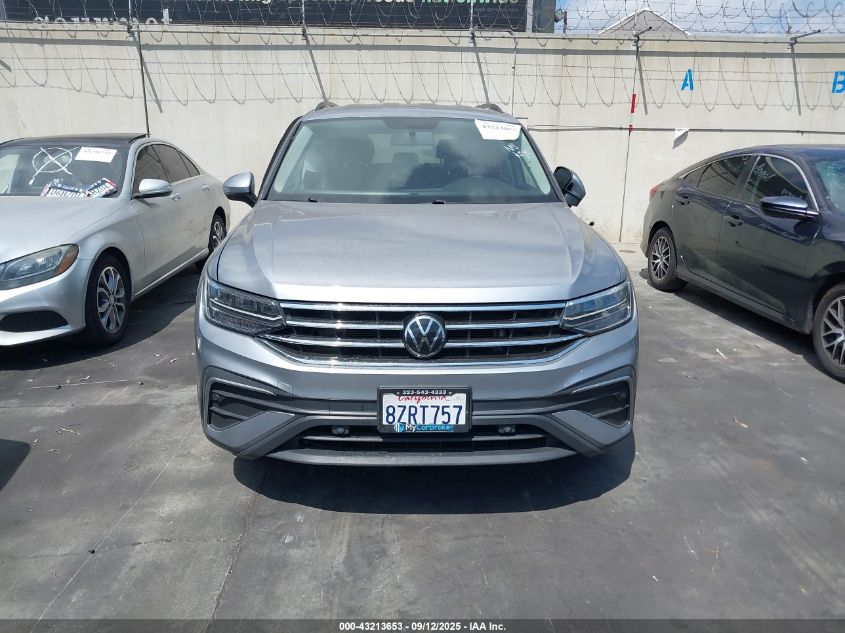 2022 Volkswagen Tiguan 2.0T S VIN: 3VV1B7AX9NM042224 Lot: 43213653