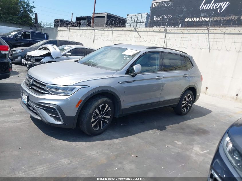 2022 Volkswagen Tiguan 2.0T S VIN: 3VV1B7AX9NM042224 Lot: 43213653