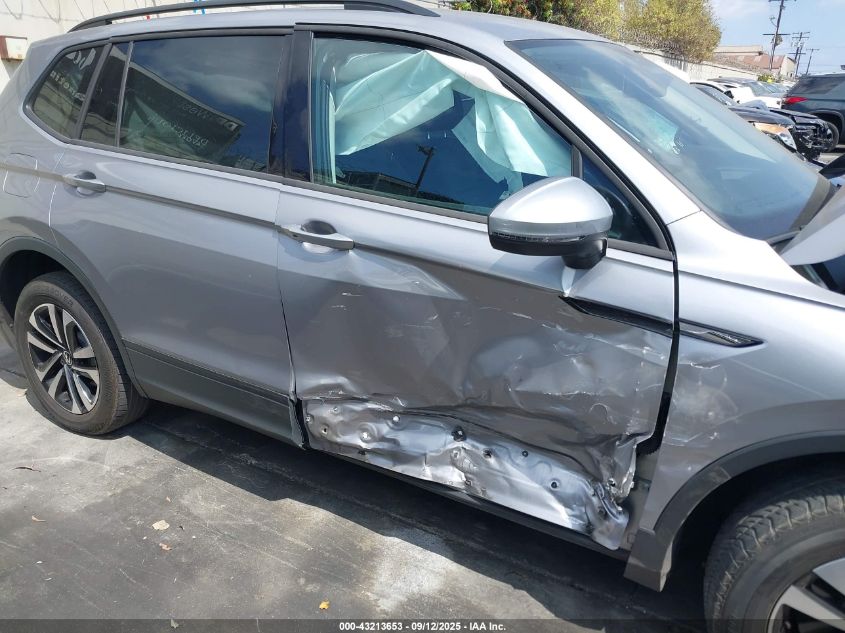 2022 Volkswagen Tiguan 2.0T S VIN: 3VV1B7AX9NM042224 Lot: 43213653
