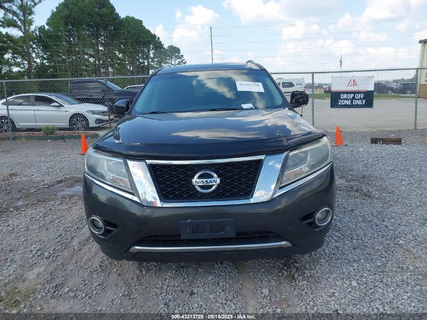 2015 Nissan Pathfinder Sl VIN: 5N1AR2MN6FC647985 Lot: 43213728