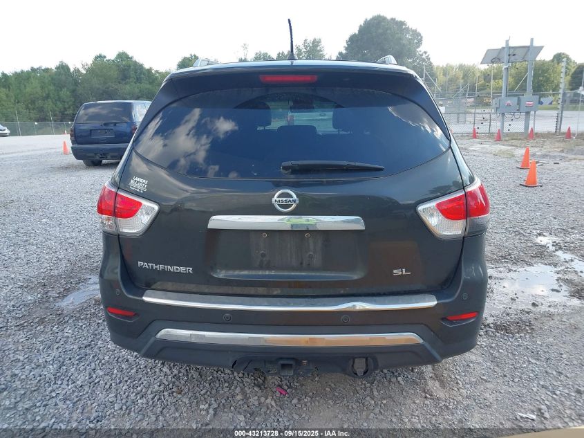 2015 Nissan Pathfinder Sl VIN: 5N1AR2MN6FC647985 Lot: 43213728