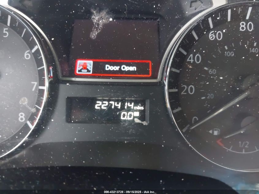 2015 Nissan Pathfinder Sl VIN: 5N1AR2MN6FC647985 Lot: 43213728