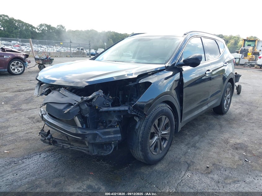 2014 Hyundai Santa Fe Sport 2.4L black other gasoline 5XYZUDLB9EG131820 photo #3