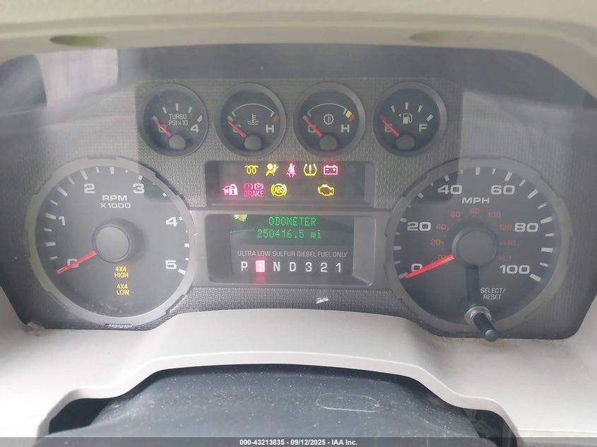 2008 Ford F-250 Fx4/Harley-Davidson/King Ranch/Lariat/Xl/Xlt VIN: 1FTSW21R08EC42821 Lot: 43213835