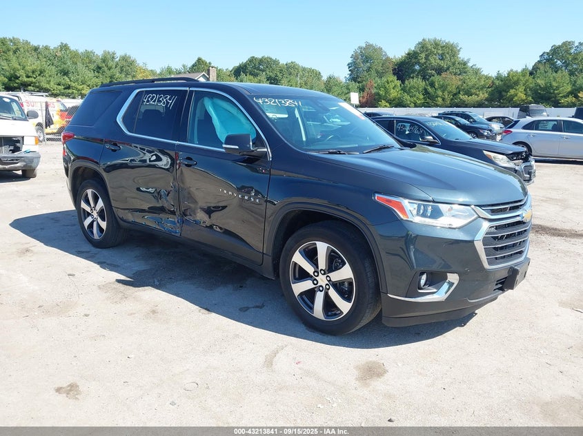 2021 CHEVROLET TRAVERSE AWD LT LEATHER - 1GNEVHKW2MJ155745