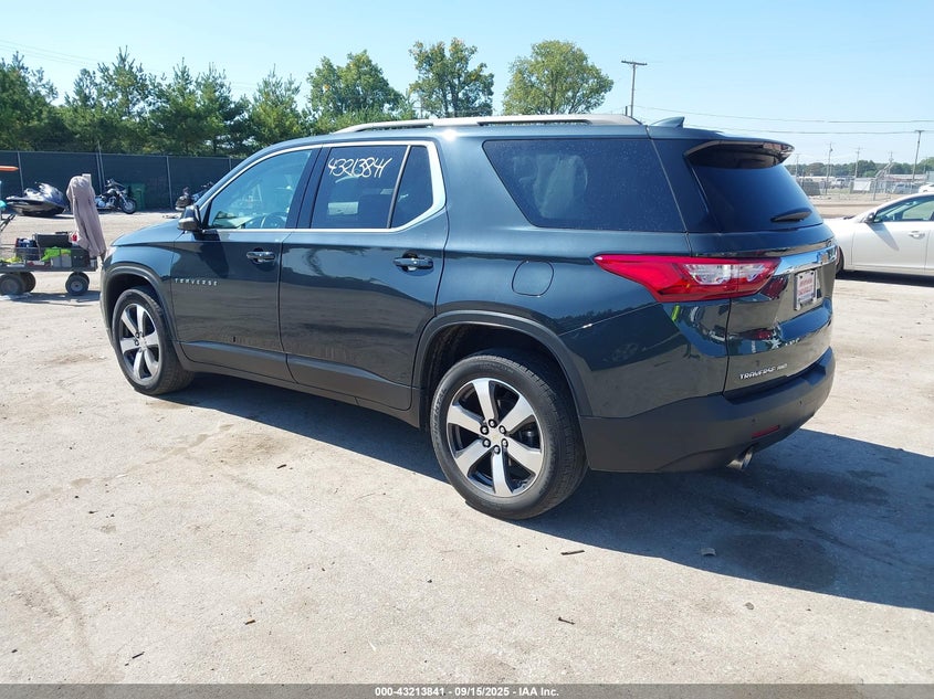 2021 CHEVROLET TRAVERSE AWD LT LEATHER - 1GNEVHKW2MJ155745