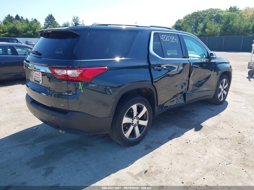 2021 CHEVROLET TRAVERSE AWD LT LEATHER - 1GNEVHKW2MJ155745