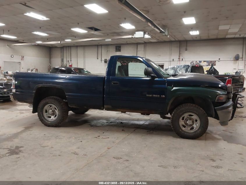 2000 Dodge Ram 1500 St VIN: 1B7HF16Y4YS590580 Lot: 43213855